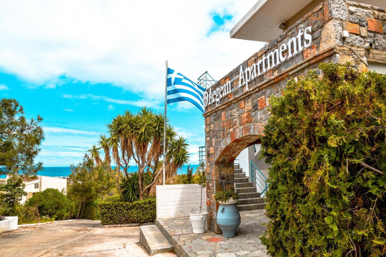 Aegean Apartments Херсониссос Экстерьер фото